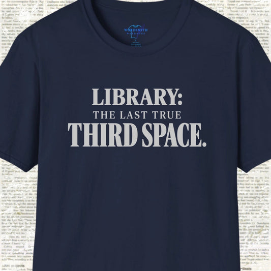 Library: The Last True Third Space Shirt - Navy