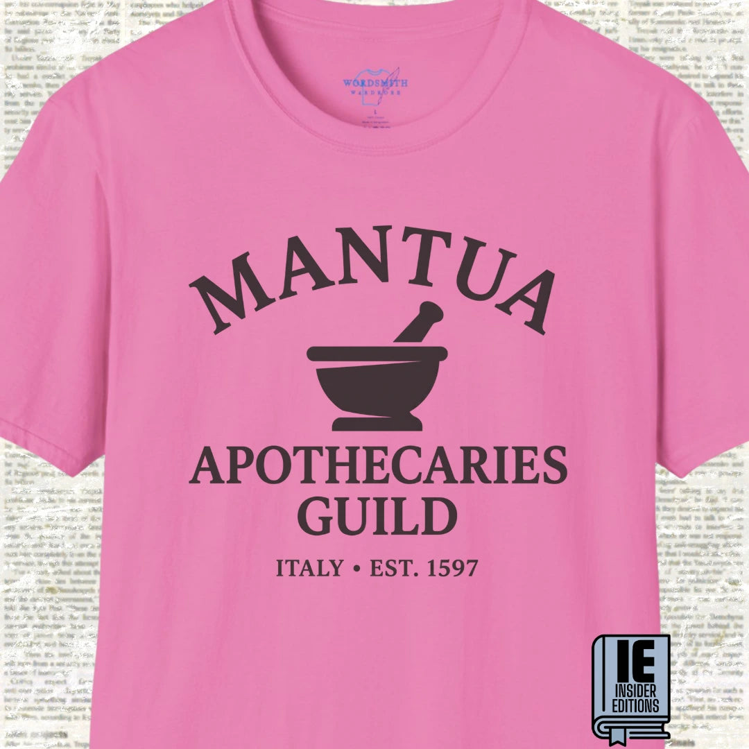 Mantua Apothecaries Guild T-Shirt - Azalea