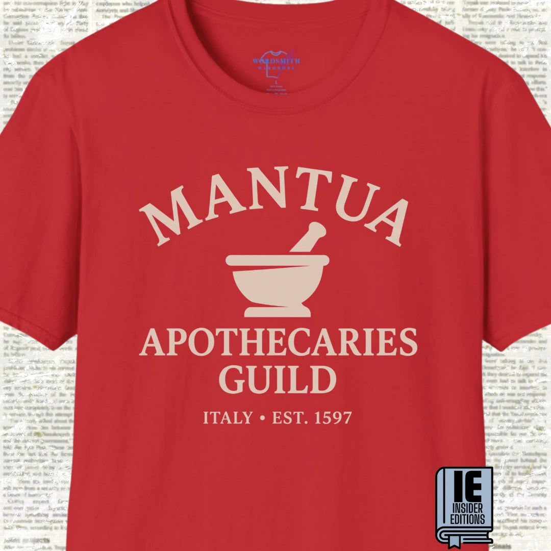 Mantua Apothecaries Guild T-Shirt - Red
