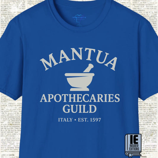 Mantua Apothecaries Guild T-Shirt - Royal