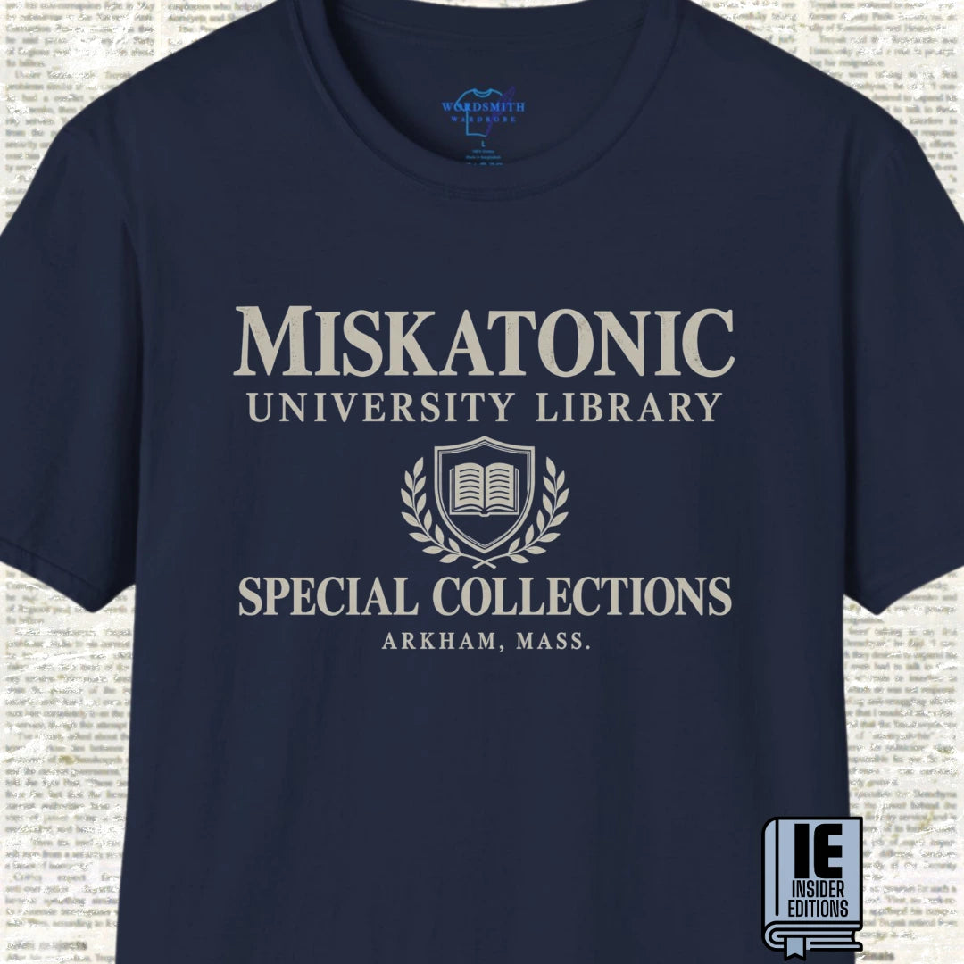 Miskatonic University Library T-Shirt - Navy