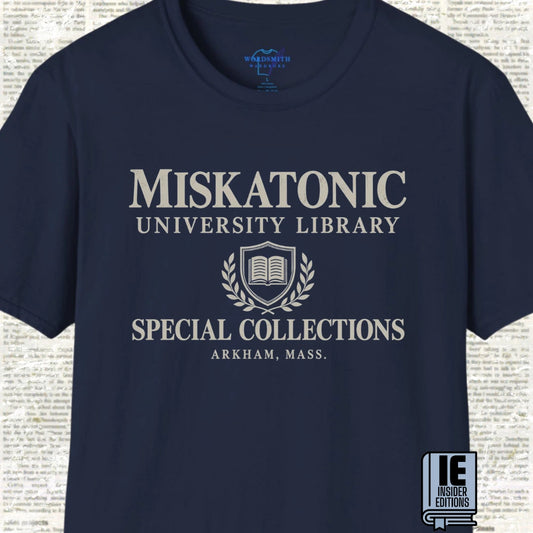 Miskatonic University Library T-Shirt - Navy