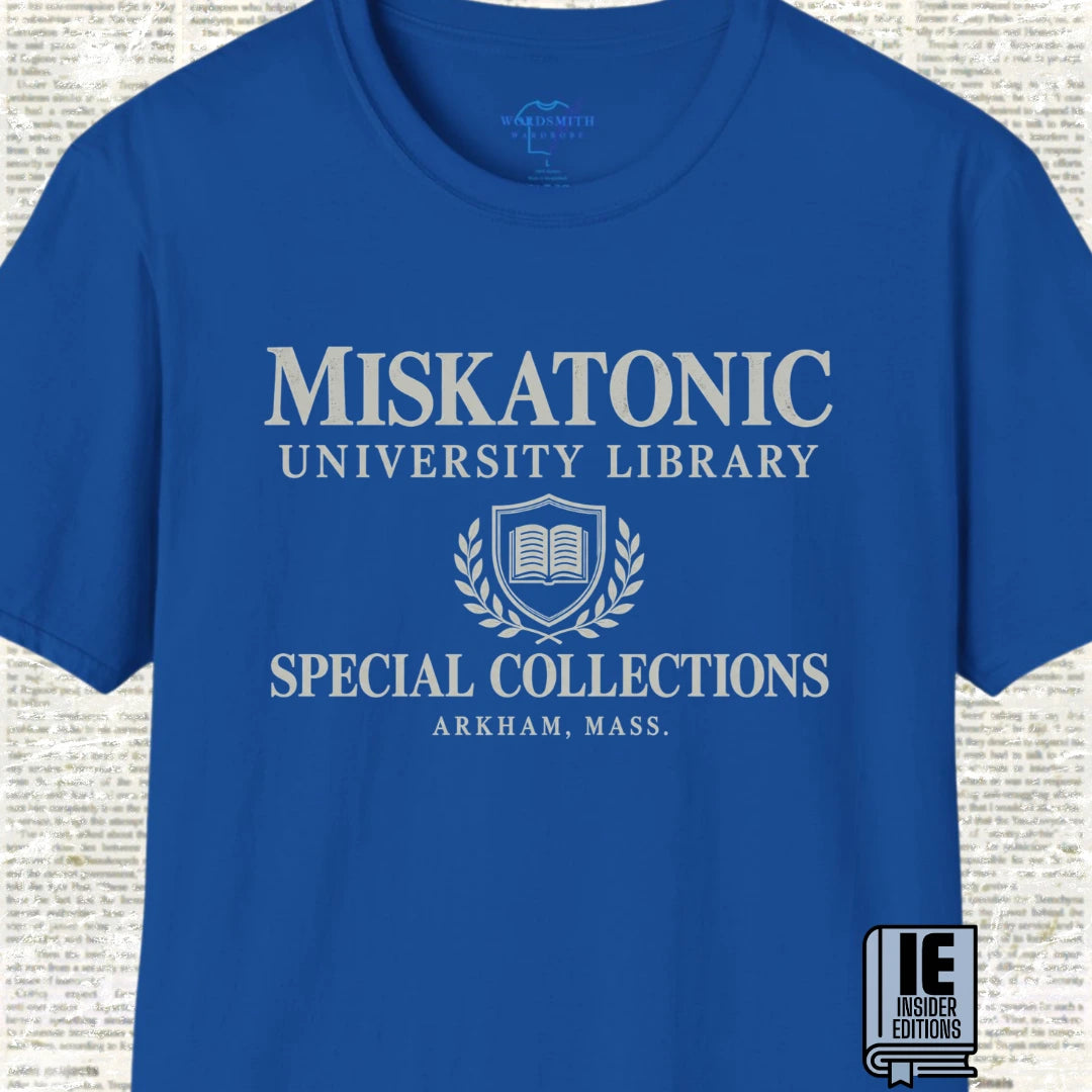 Miskatonic University Library T-Shirt - Royal