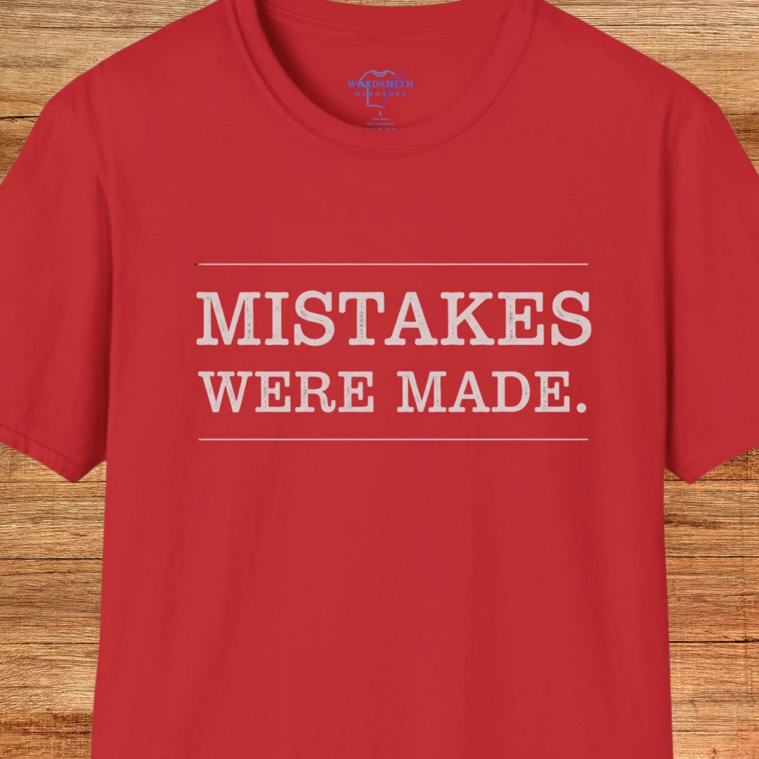Mistakes Were Made Shirt - Red