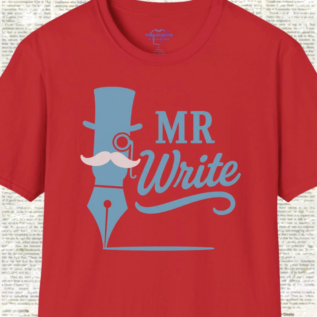 Mr. Write Shirt - Red
