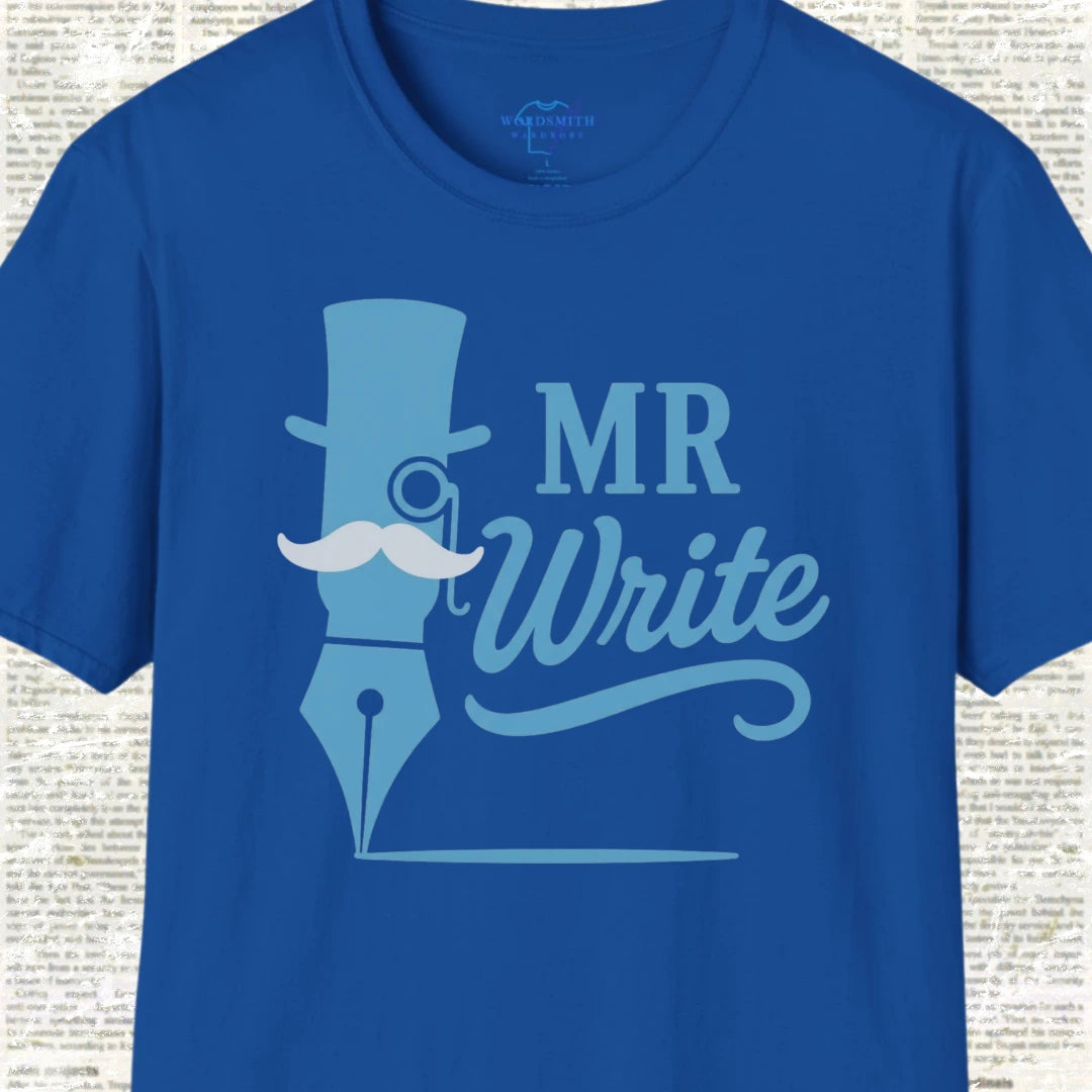 Mr. Write Shirt - Royal