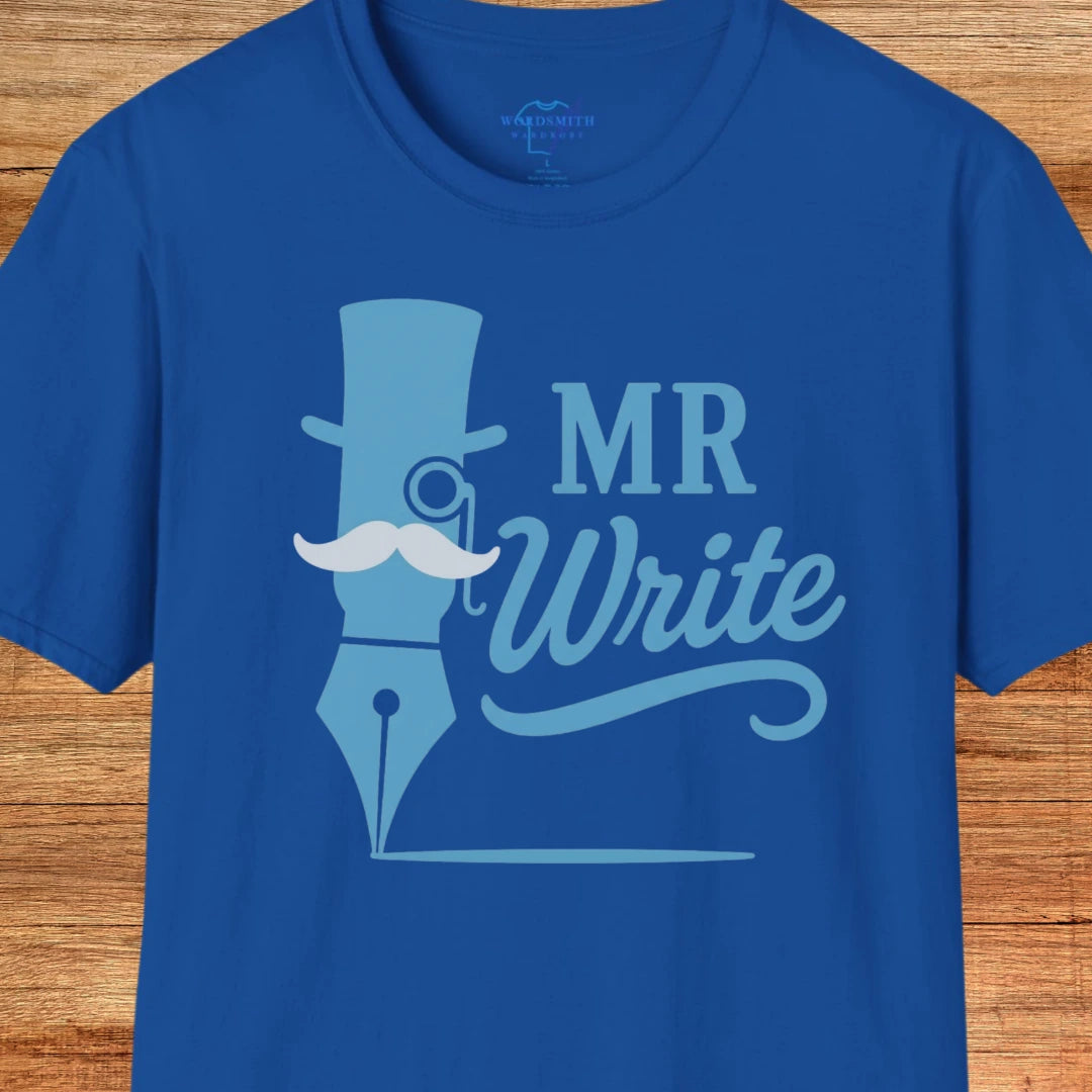 Mr. Write Shirt - Royal
