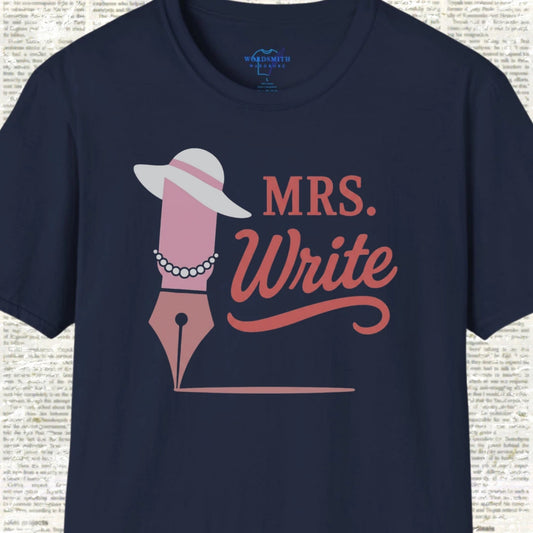 Mrs. Write Shirt - Navy