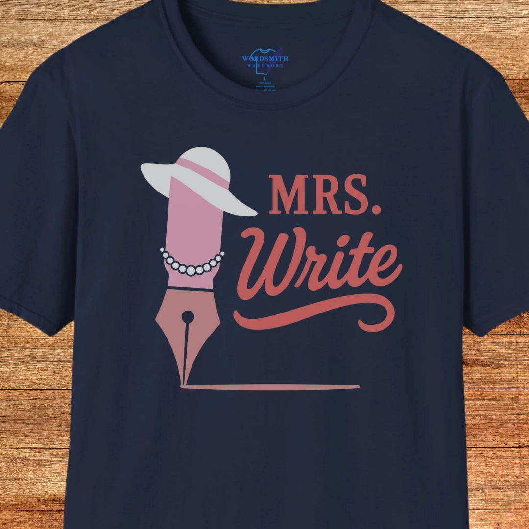 Mrs. Write Shirt - Navy