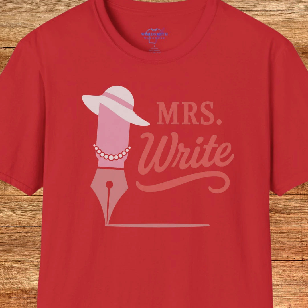 Mrs. Write Shirt - Red