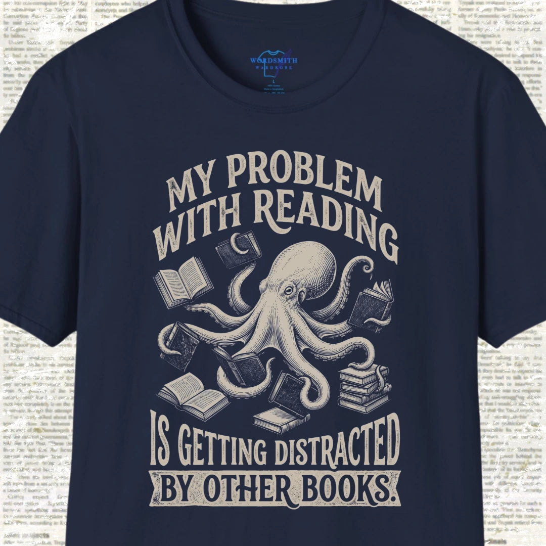 My Problem with Reading T-Shirt - Navy