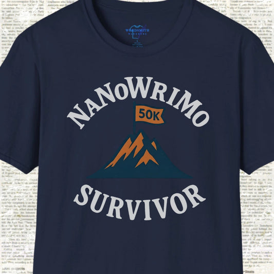 NaNoWriMo Survivor Shirt - Navy