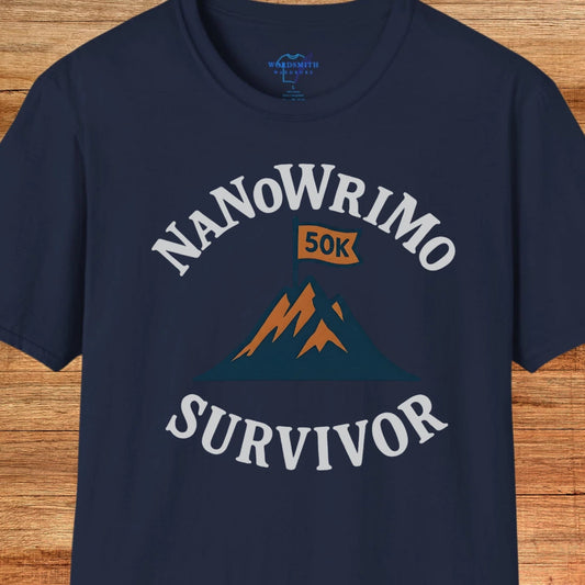 NaNoWriMo Survivor Shirt - Navy