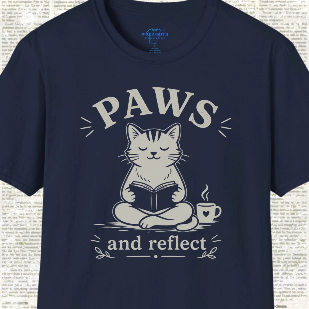 Paws and Reflect – T-Shirt - Navy