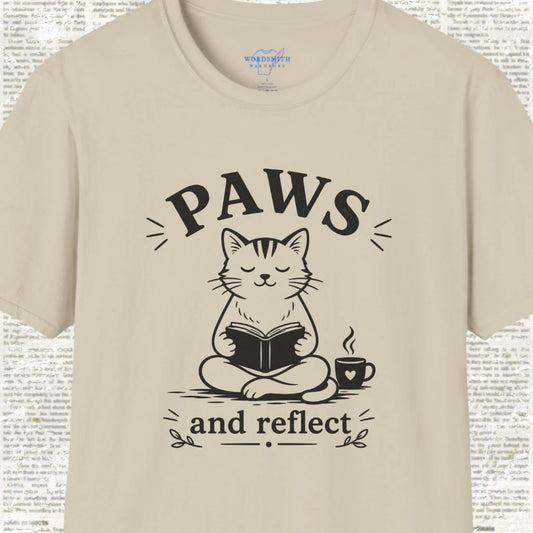 Paws and Reflect – T-Shirt - Sand