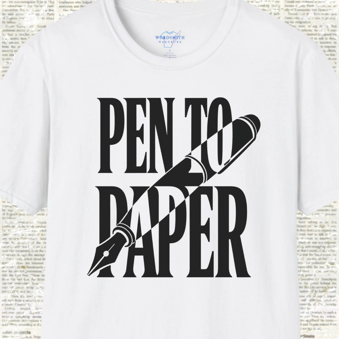 Pen to Paper T-Shirt - White