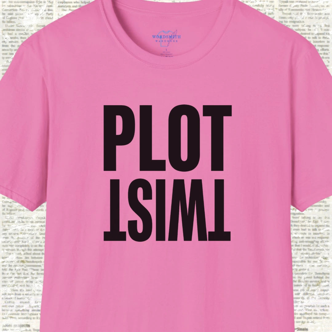 Plot Twist Shirt - Azalea