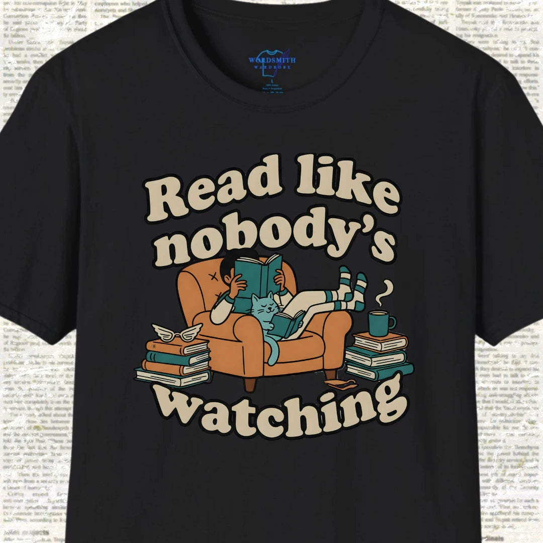 Read Like Nobody’s Watching - Black