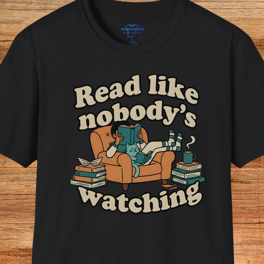 Read Like Nobody’s Watching - Black
