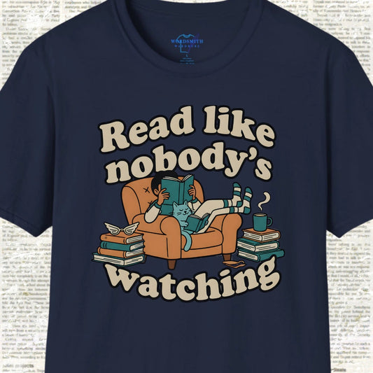 Read Like Nobody’s Watching - Navy