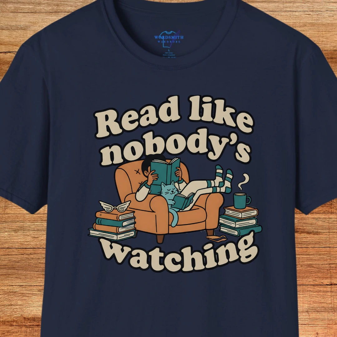 Read Like Nobody’s Watching - Navy