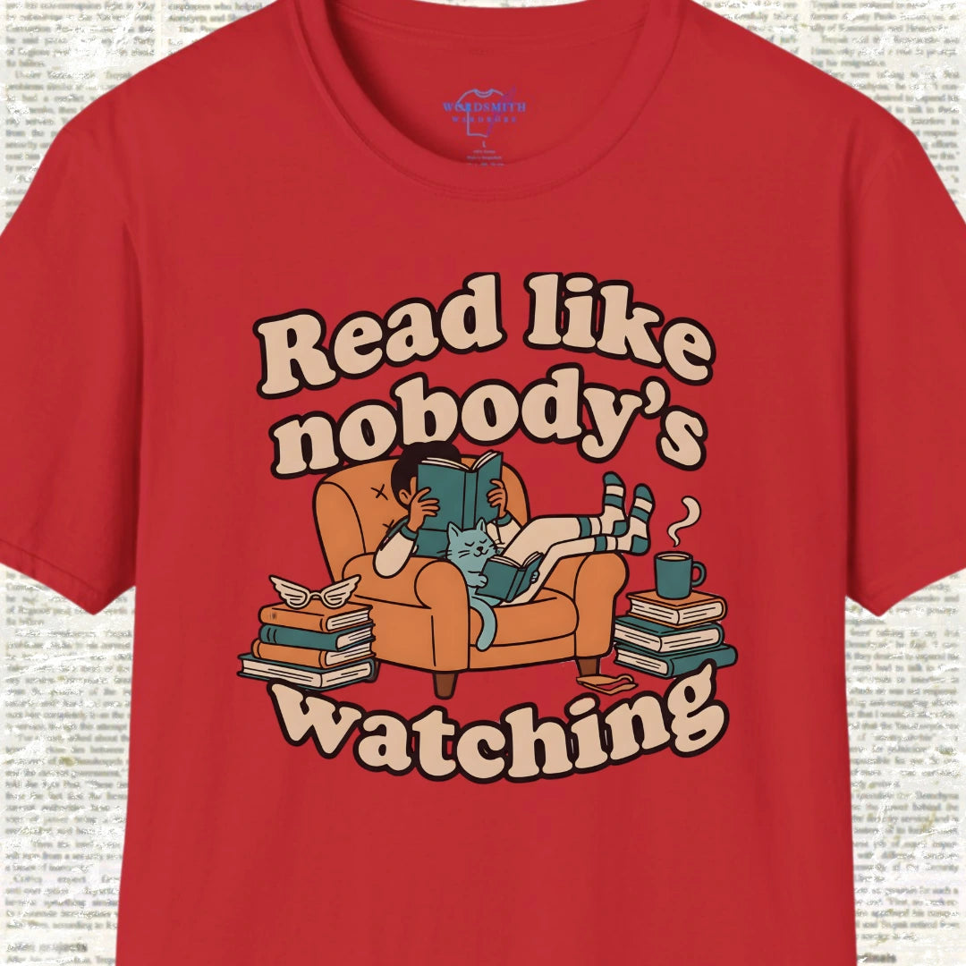 Read Like Nobody’s Watching - Red