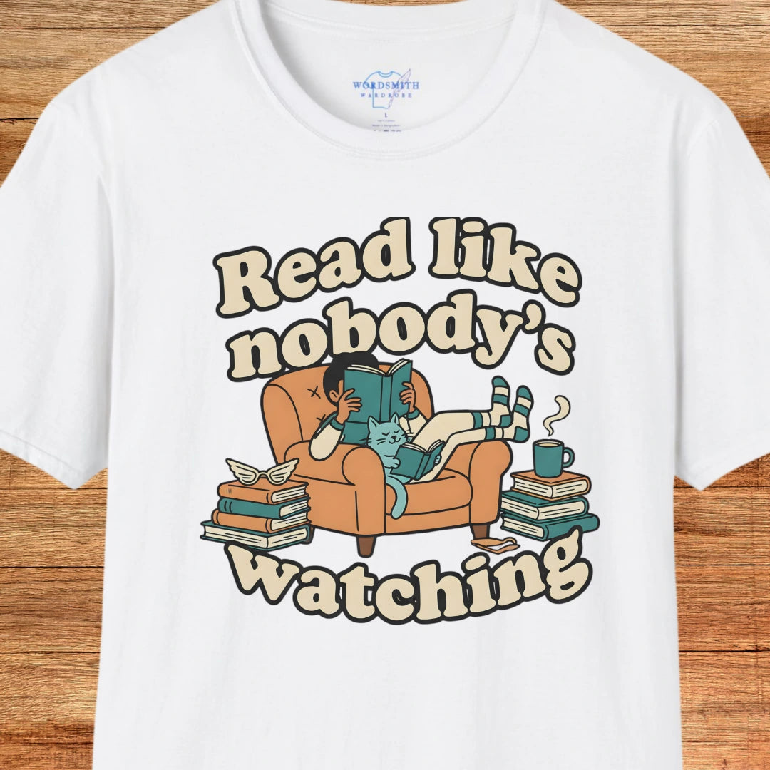 Read Like Nobody’s Watching - White