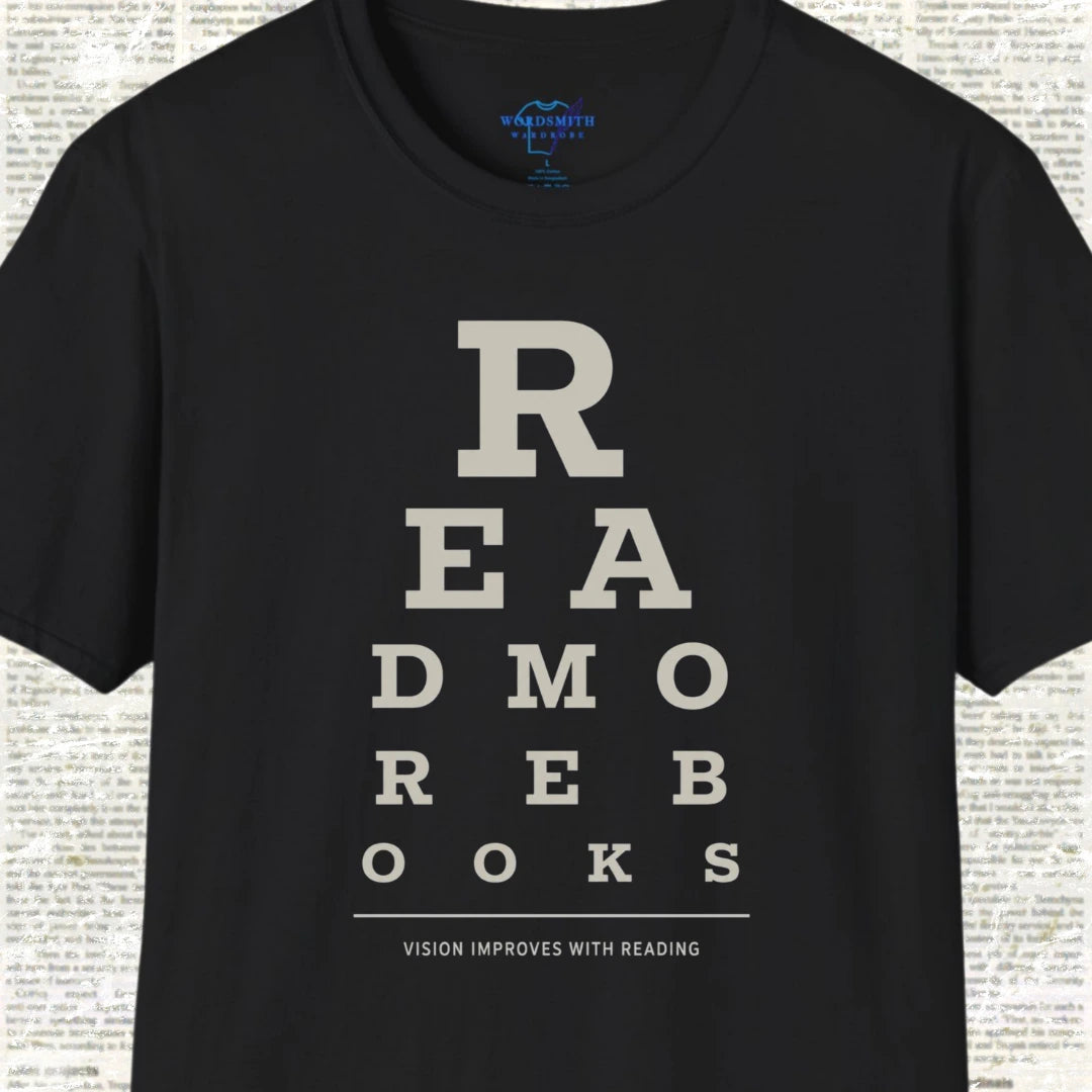 Read More Books T-Shirt - Black