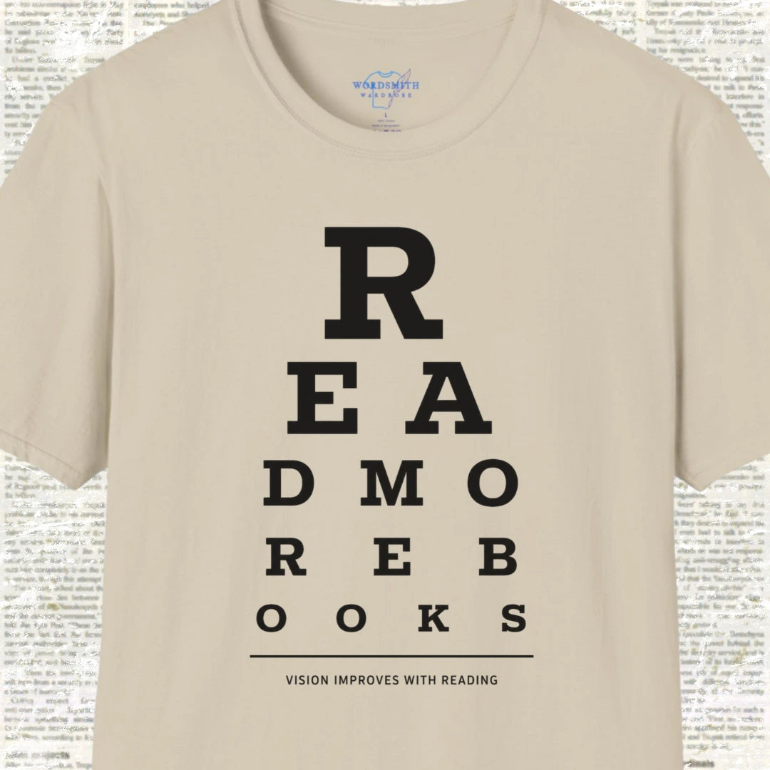 Read More Books T-Shirt - Sand