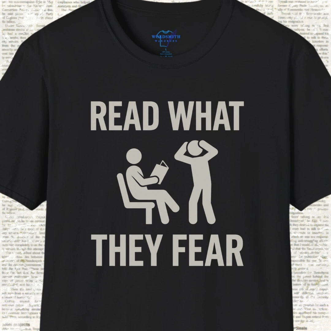 Read What They Fear T-Shirt - Black