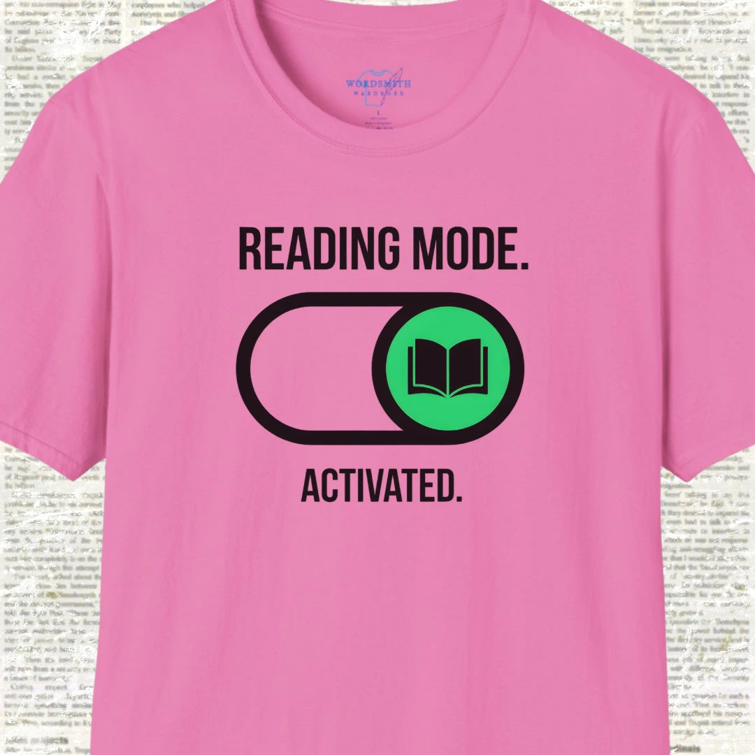 Reading Mode Activated Shirt - Azalea