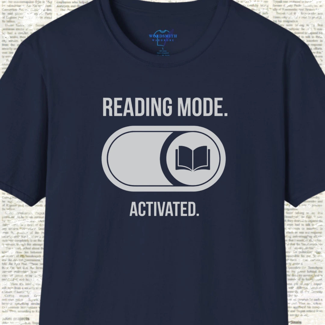 Reading Mode Activated Shirt - Navy