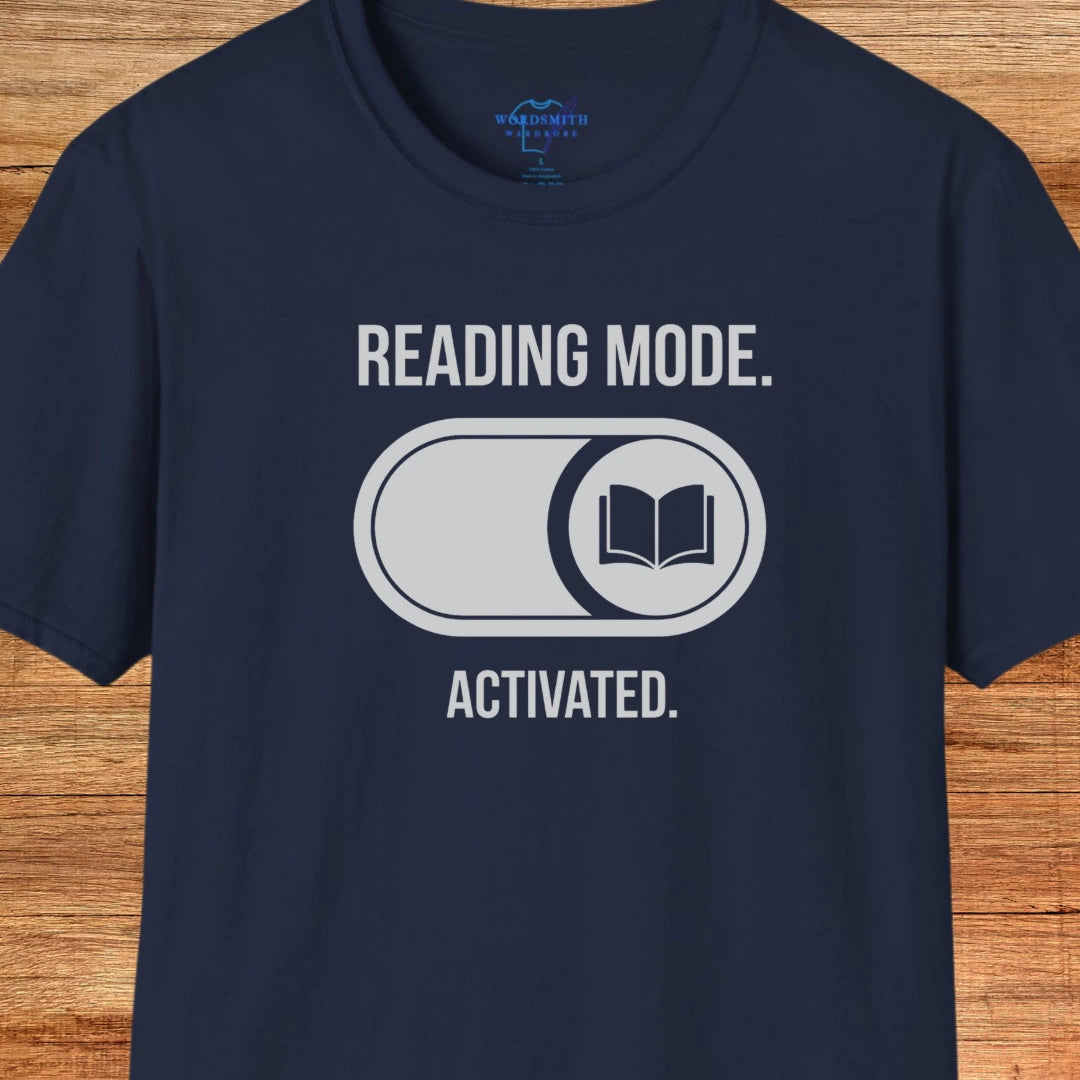 Reading Mode Activated Shirt - Navy