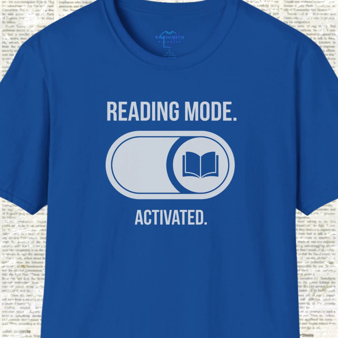 Reading Mode Activated Shirt - Royal