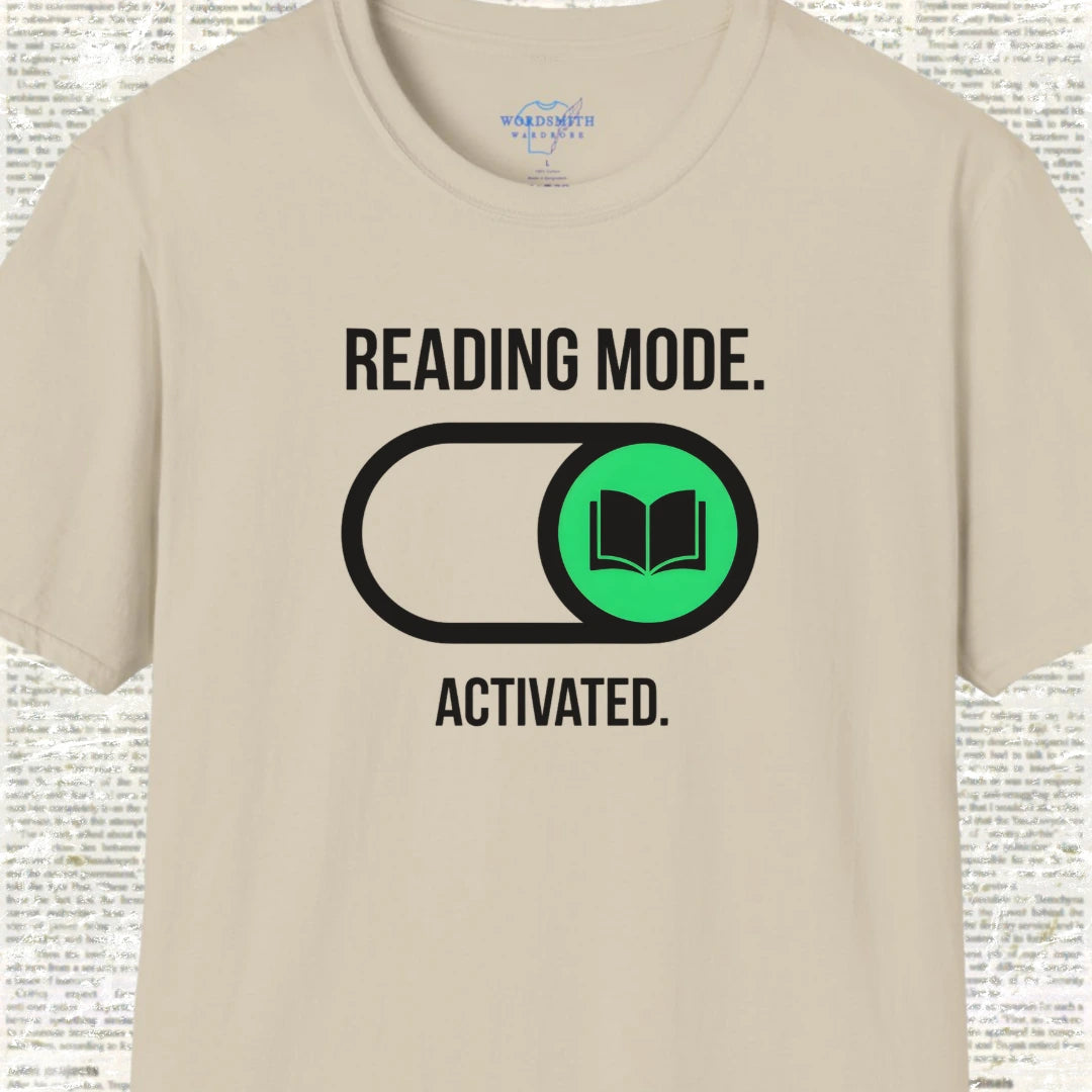 Reading Mode Activated Shirt - Sand