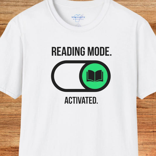 Reading Mode Activated Shirt - White