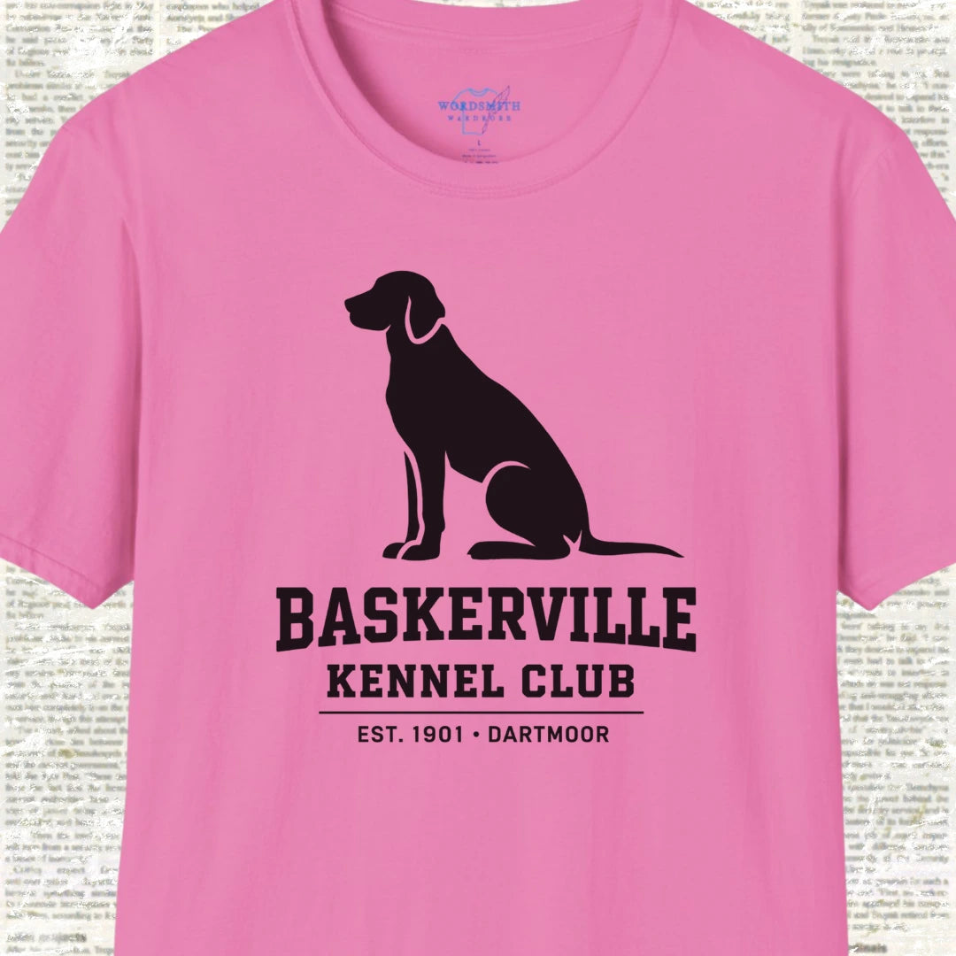 Sherlock Holmes Literary T-Shirt - Azalea