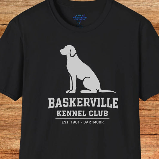 Sherlock Holmes Literary T-Shirt - Black
