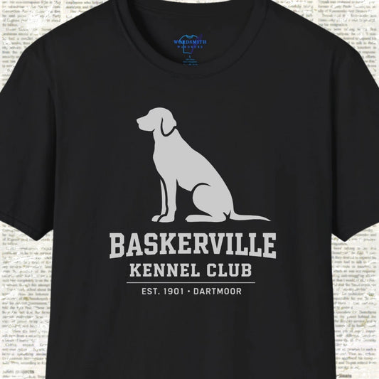Sherlock Holmes Literary T-Shirt - Black