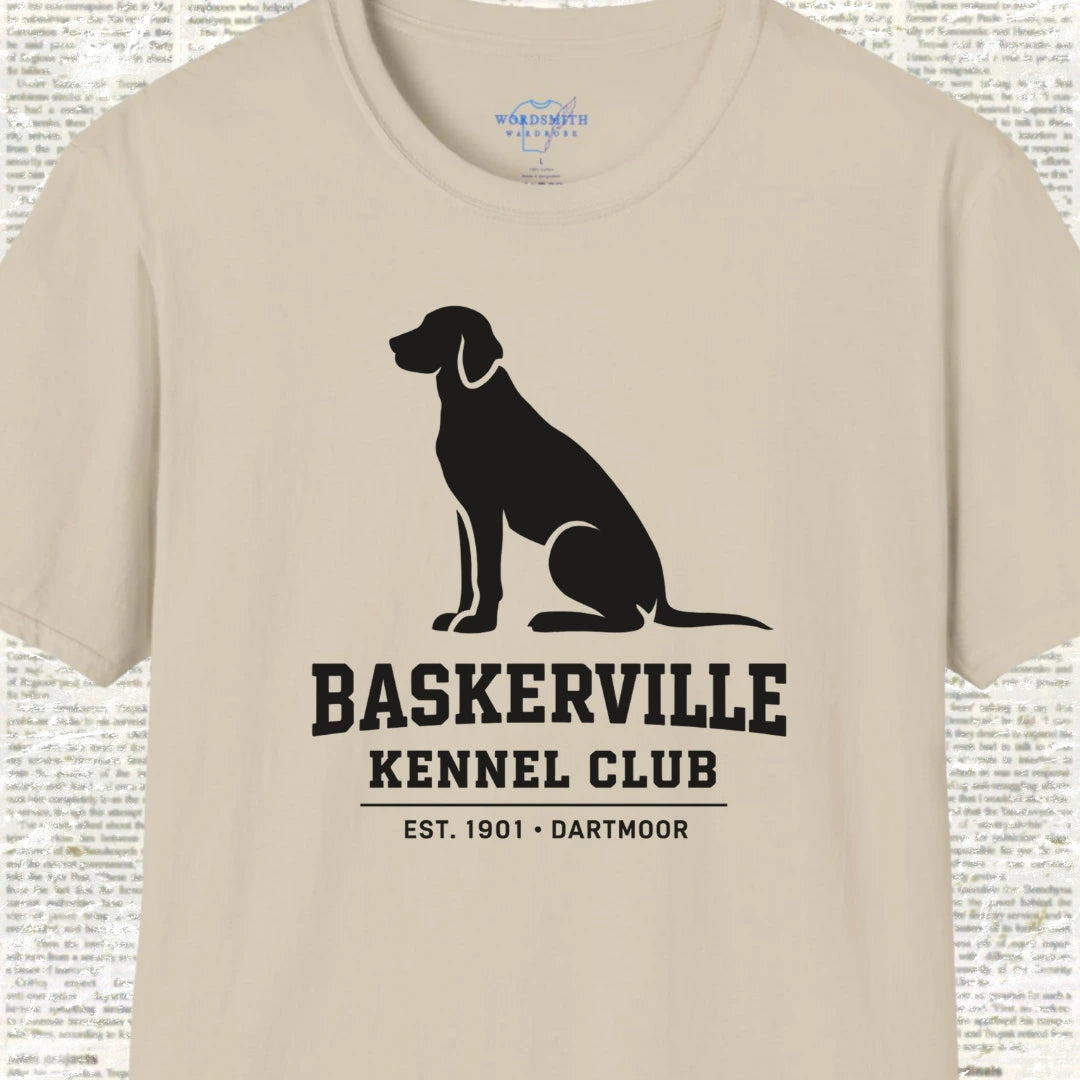 Sherlock Holmes Literary T-Shirt - Sand