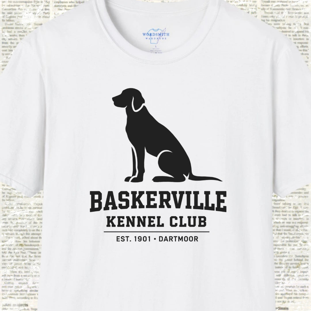 Sherlock Holmes Literary T-Shirt - White