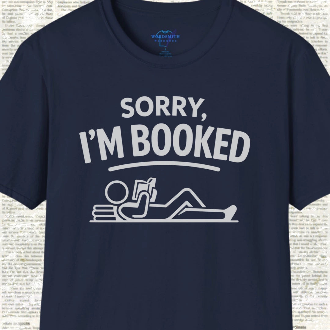 Sorry I’m Booked Shirt - Navy