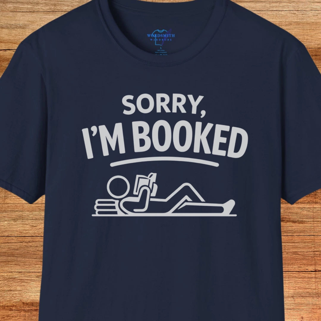 Sorry I’m Booked Shirt - Navy