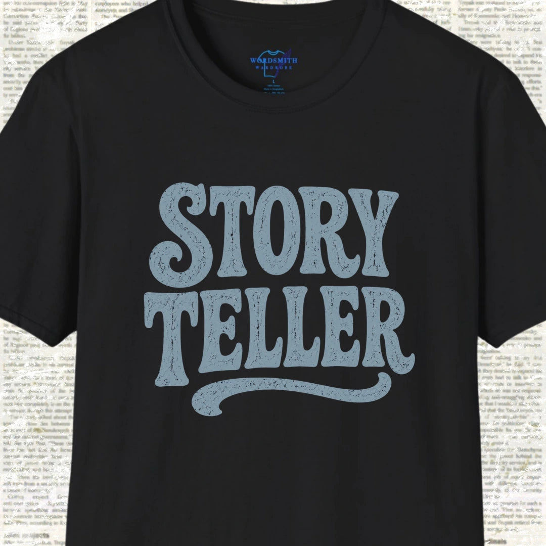 Story Teller T-Shirt - Black