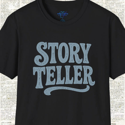 Story Teller T-Shirt - Black