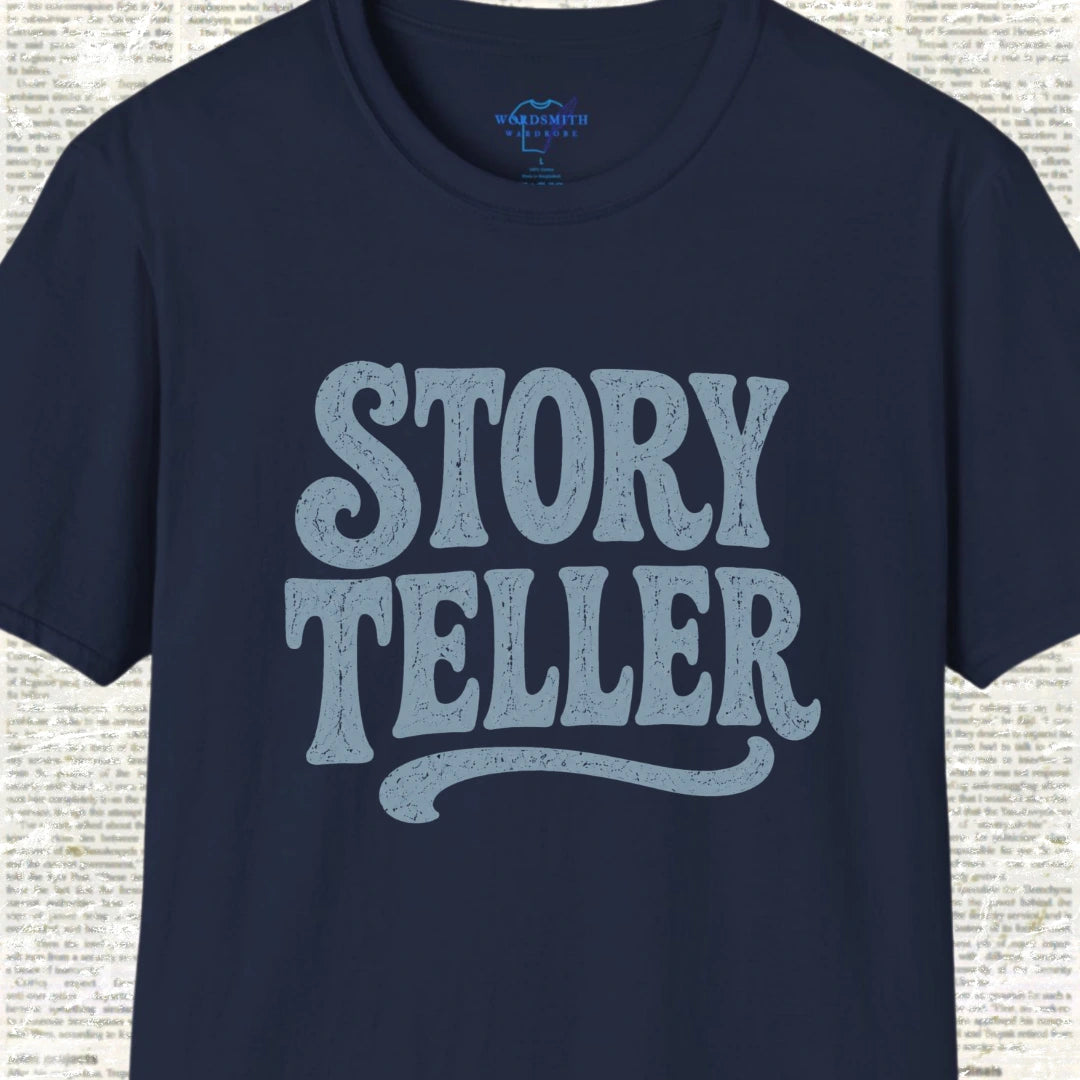 Story Teller T-Shirt - Navy