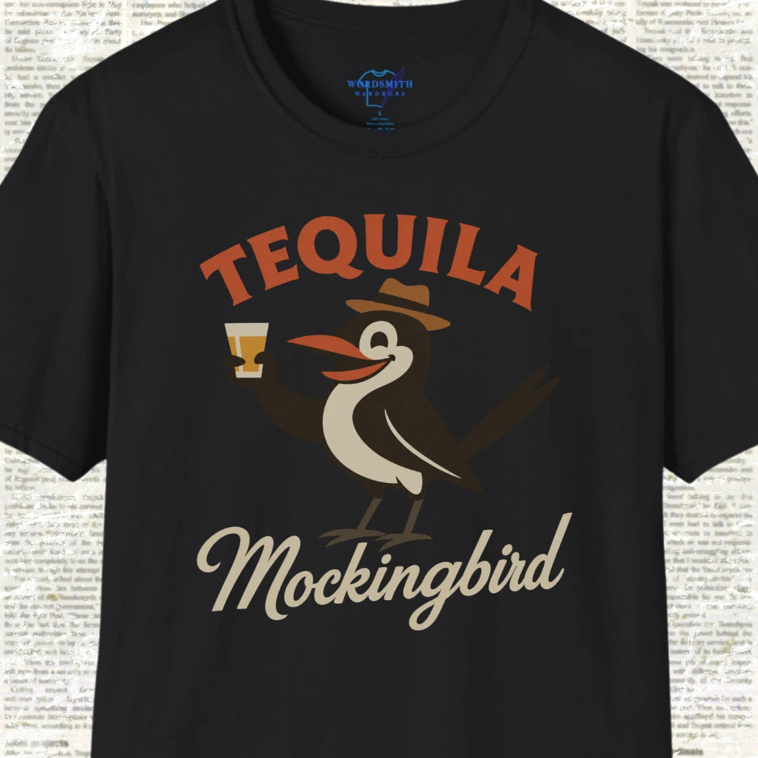 Tequila Mockingbird T-Shirt - Black