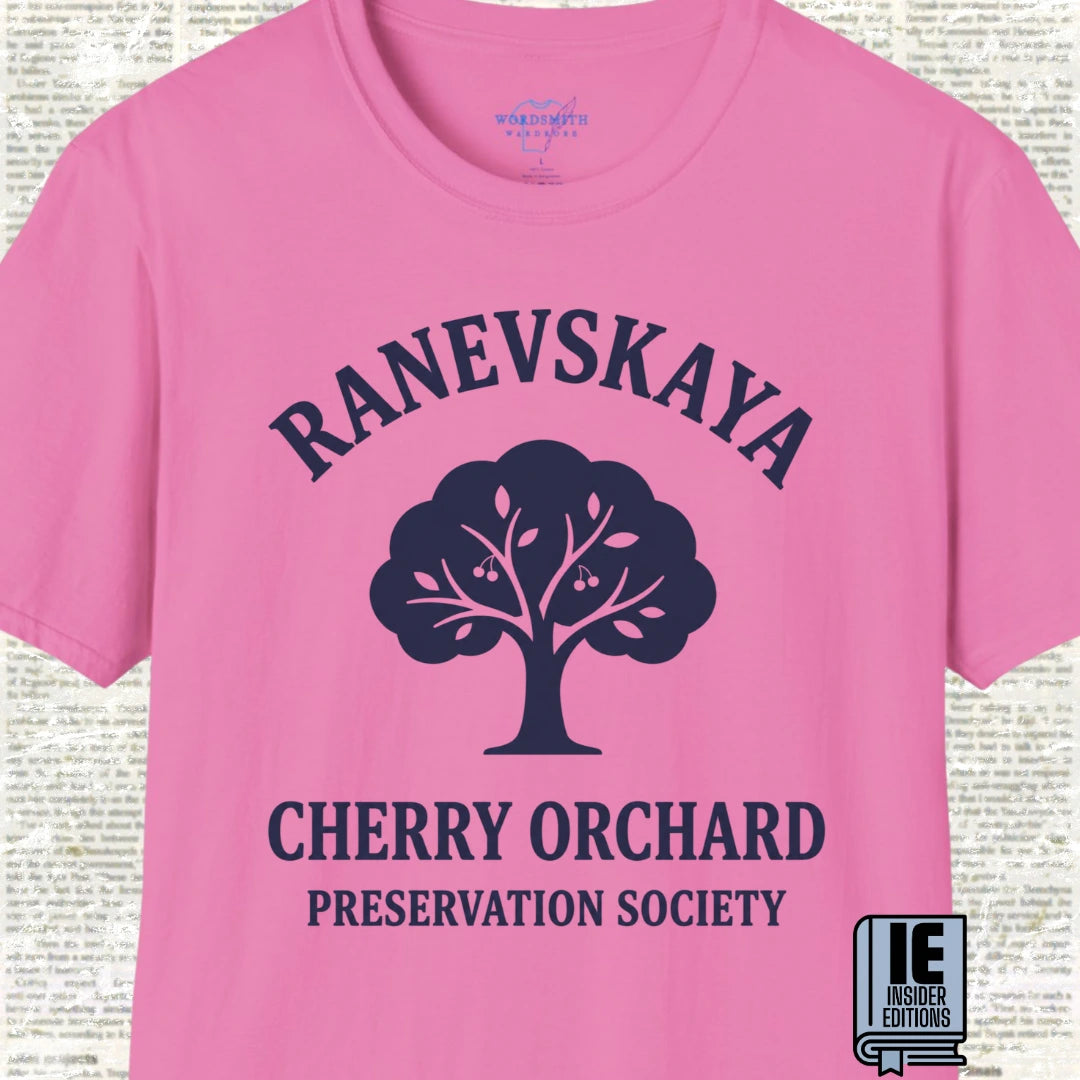 The Cherry Orchard T-Shirt - Azalea