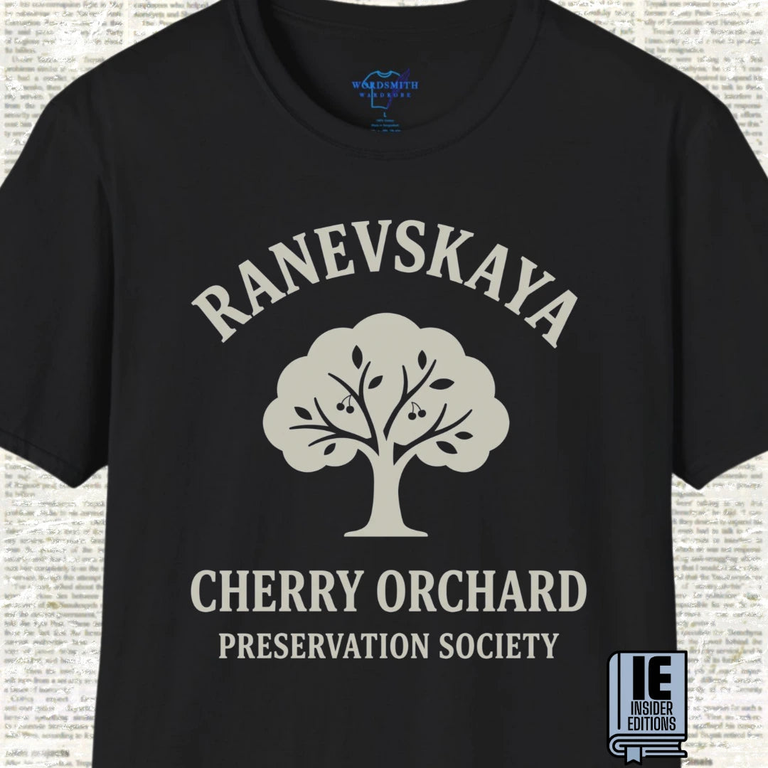 The Cherry Orchard T-Shirt - Black