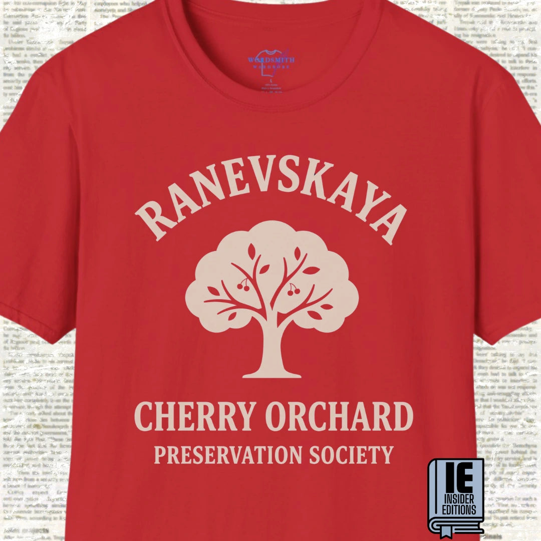The Cherry Orchard T-Shirt - Red